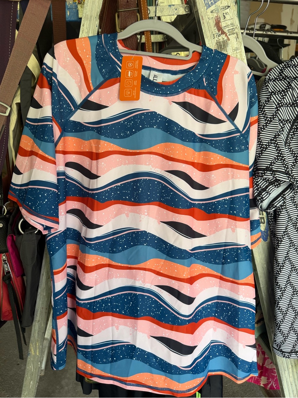 NWT sun protection swim top
